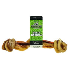 Treat your dog to the delicious and durable Red Barn Bully Barbells. These high-quality dog chews are perfect for keeping your furry friend entertained and satisfied. Made from all-natural ingredients, these barbells are designed to support your dog's dental health by helping to clean teeth and gums. Ideal for pet owners in Portage la Prairie, Winnipeg, Brandon, Selkirk, Steinbach, and across Manitoba who are looking for a safe and healthy chew option for their pets. Red Barn Bully Barbells are long-lasting, making them perfect for dogs who love to chew.