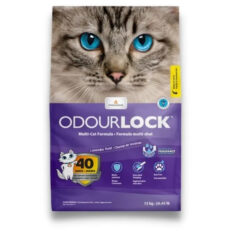 Discover OdourLock Multi-Cat Lavender Field Cat Litter at GP's Pet Palace, your pet store in Portage la Prairie. Enjoy up to 40 days of odour control, ultra-fast clumping, and a dust-free formula for a cleaner home!