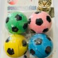 SPONGE SOCCER BALLS 4 COUNT