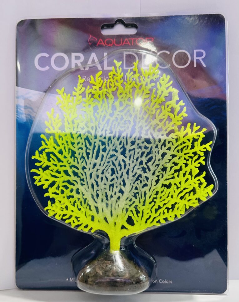 aquatop coral decor yellow