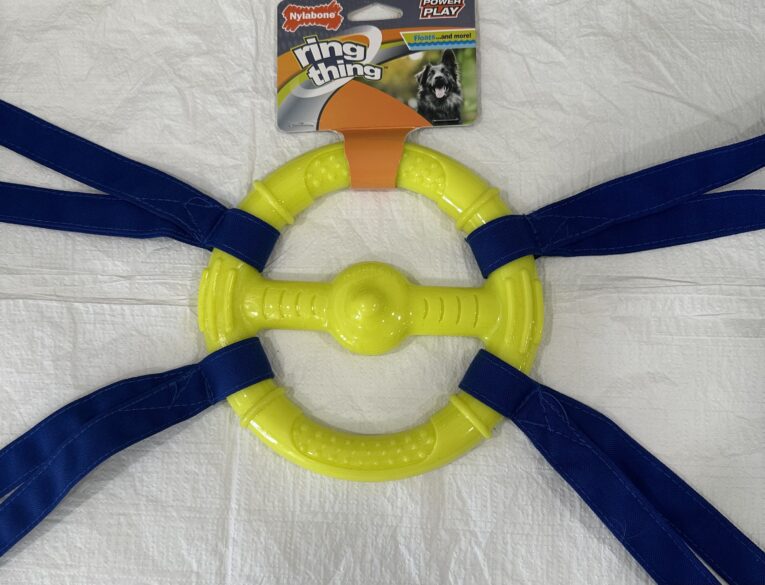 POWER PLAY RING THING FLOATABLE DOG TOY 7 IN