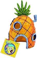 Bring the magic of Bikini Bottom to your tank with Penn-Plax SpongeBob’s Pineapple House. Officially licensed, durable resin, easy to clean, and perfect for adding fun to any aquarium.